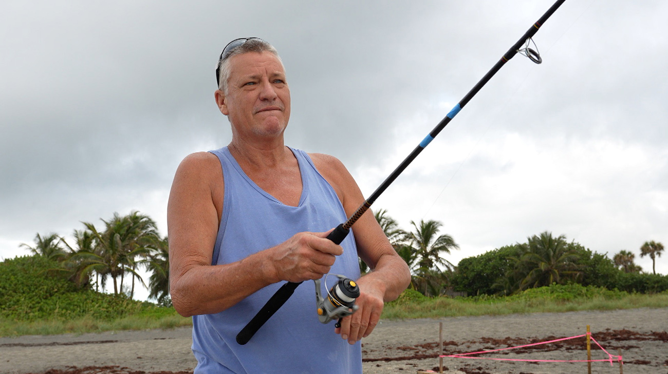 John Ostrout fishing