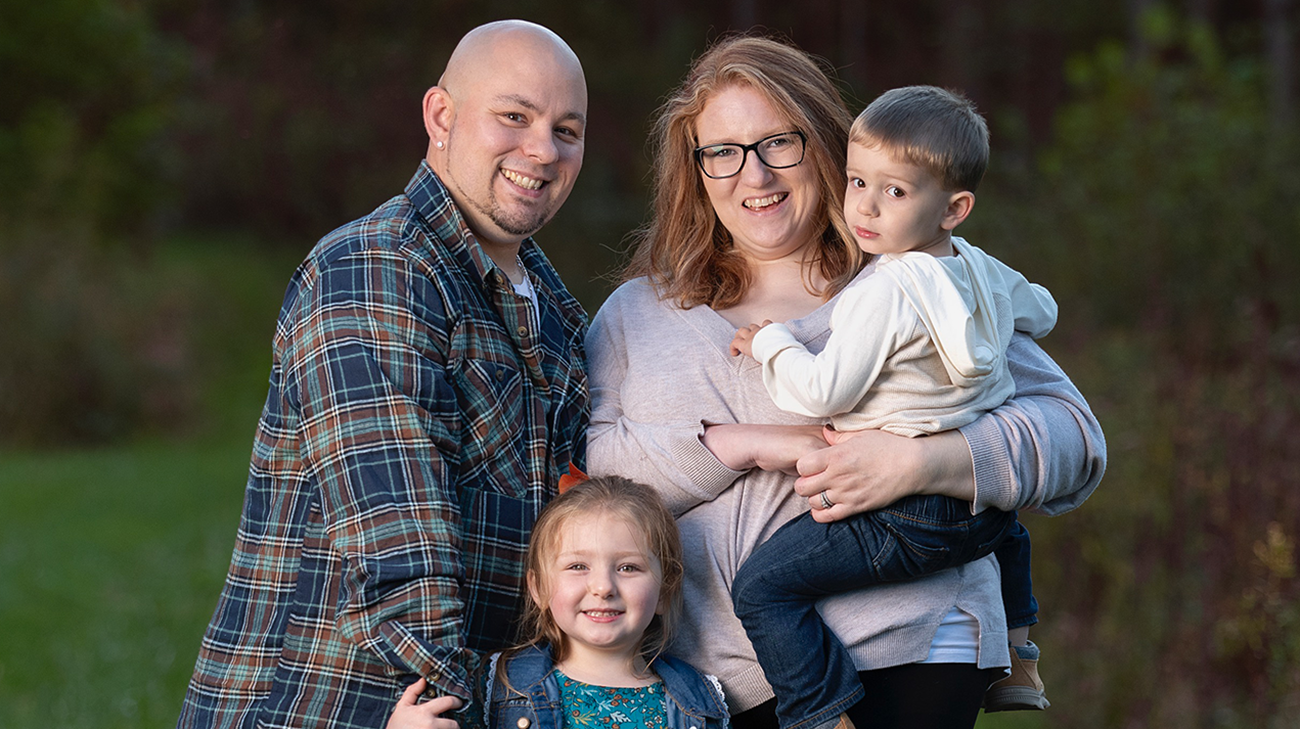 Amanda with family