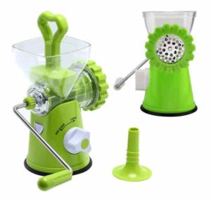 plastic meat grinder