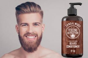 Sandal Wood Viking Revolution Conditioner with Argan and Jojoba Oils.