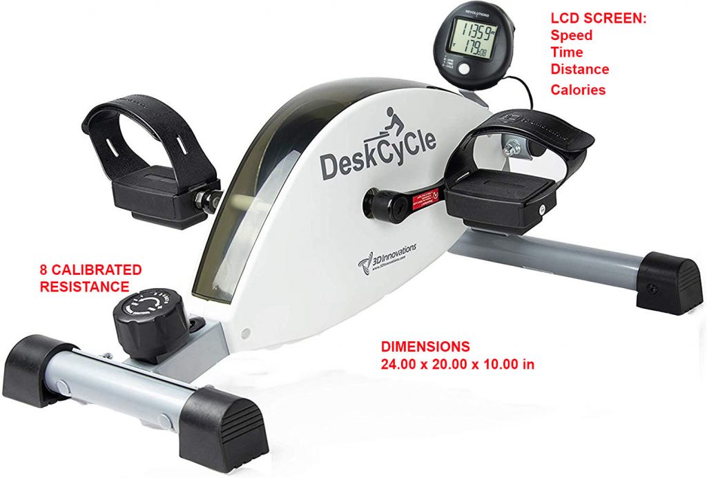 DeskCycle best space saving bike for seniors